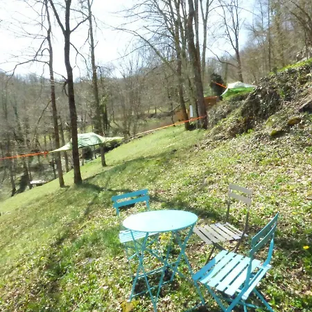 Luxussátor Tente Suspendue Sous Les Etoiles Vue Nature Experience Unique Massat