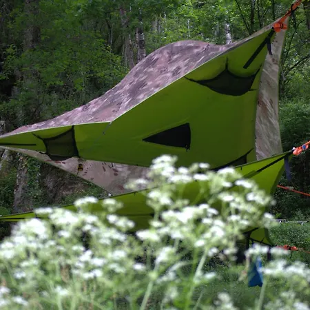 Glamping D'tente Sky Tente Suspendue Sous Les Etoiles Vue Nature *